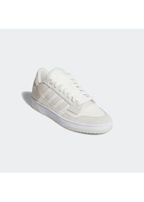 Sneaker adidas Sportswear "RAPID COURT LOW", Herren, Gr. 47, wei&szlig; (orbit grau, cloud wei&szlig;, cloud wei&szlig;), Leder, Synthetik, Schuhe Sneaker