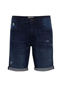Jeansshorts 11 Project "Jeansshorts PRNarvik", Herren, Gr. M, N-Gr, blau (denim dunkelblau), Obermaterial: 98% Baumwolle CO. 2% Elasthan EL., Jeans Jeansshorts