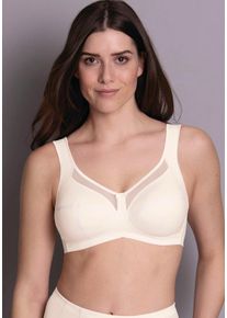 Entlastungs-BH ANITA SINCE 1886 "Clara", Damen, Gr. 95, Cup H, wei&szlig; (612 crystal), Microtouch, Obermaterial: 85% Polyamid, 15% Elasthan, unifarben, BHs Entlastungs-BH, gepolsterte Tr&auml;ger, Netzeinsatz vorn, ohne B&uuml;gel, feminin, bequem