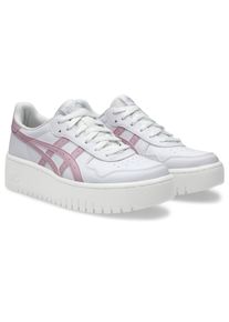 Sneaker asics SPORTSTYLE "JAPAN S PF", Damen, Gr. 42, wei&szlig; (wei&szlig;, rose water), Leder, Synthetik, Schuhe Sneaker