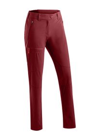 Outdoorhose Maier Sports "Lulaka Loop", Damen, Gr. 40, Normalgr&ouml;&szlig;en, weinrot, 100% Polyester, Hosen Outdoorhose, Damen Wanderhose, atmungsaktive Funktionshose, Regular Fit