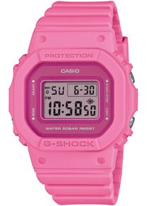 Chronograph Casio G-SHOCK, rosa (pink), Armbanduhren, Damen, Chronograph, Quarzuhr, Armbanduhr, Damen, Herren, digital, bis 20 bar wasserdicht