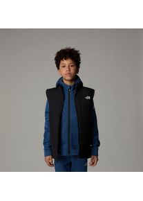 Funktionsweste The North Face "Never Stop Synthetikweste f&uuml;r Jungen", Jungen, Gr. S (128/134), schwarz (tnf schwarz), Obermaterial: 100% Polyester. Futter: 100% Polyester. Wattierung: 100% Polyester, Westen Funktionsweste, aus Polyester, leichte Synthetik-Isolierung, sportlicher Stil