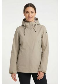 Funktionsjacke Icepeak "ADENAU", Damen, Gr. 46, cement, Obermaterial: 100% Polyester. Futter: 100% Polyamid, Jacken Funktionsjacke