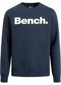 Sweater Bench. "TIPSTER_SP", Jungen, Gr. 128, blau (navy), Sweatware, Obermaterial: 60% Baumwolle, 40% Polyester, unifarben, Rundhals, Sweatshirts Sweater