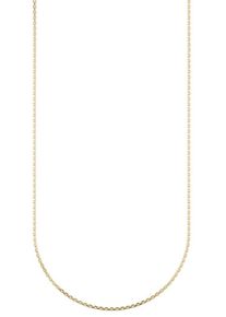 Collierkettchen Firetti "Schmuck Geschenk Silber 925 Ankerkette diamantiert in mehreren Breiten" Gr. 38, gold (gelbgoldfarben), Halsketten, Damen, 38, Silber 925 (Sterlingsilber), B: 1,15mm, Collierkettchen, Made in Germany, B:1,15mm