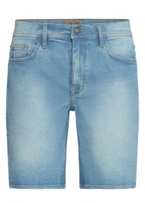Jeansshorts Blend "Shorts BHTWISTER", Herren, Gr. S, N-Gr, blau (denim middle blau), Obermaterial: 98% Baumwolle CO. 2% Elasthan EL., Jeans Jeansshorts