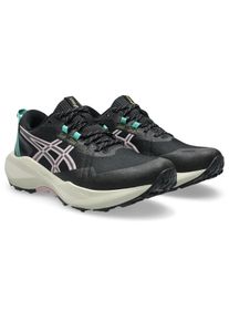 Trailrunningschuh asics "GEL-VENTURE 11", Damen, Gr. 40,5, schwarz, morganite, Synthetik, Schuhe Trailrunningschuh, mit profiliertem Gummi-Laufsohlenprofil, mit AMPLIFOAM PLUS D&auml;mpfung, Topseller