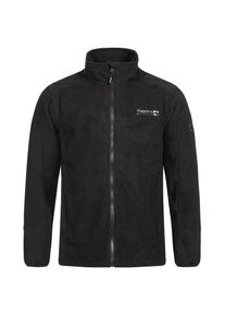 Fleecejacke DEPROC Active "WHITELAKE MEN", Herren, Gr. L (52), schwarz, 100% Polyester, mit Gummizug, Jacken Fleecejacke, auch in Gro&szlig;en Gr&ouml;&szlig;en erh&auml;ltlich
