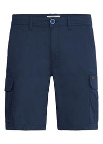 !Solid Cargoshorts SOLID "Cargoshorts SDKALLANT", Herren, Gr. XXL, N-Gr, blau (insignia blau), Obermaterial: 98% Baumwolle CO. 2% Elasthan EL., Hosen Cargoshorts