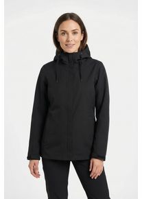 Funktionsjacke Icepeak "ADENAU", Damen, Gr. 46, basic schwarz, Obermaterial: 100% Polyester. Futter: 100% Polyester, Jacken Funktionsjacke