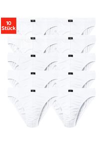 H.I.S. Slip H.I.S "M&auml;nner Unterhose", Herren, Gr. 5M, 10 Stk., wei&szlig;, Jersey, Obermaterial: 95% Baumwolle, 5% Elasthan, unifarben, k&ouml;rpernah, Unterhosen Slip, in Unifarben, Topseller