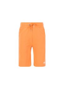 Sweatshorts Alpha Industries "Basic Short SL", Herren, Gr. S, Normalgr&ouml;&szlig;en, orange (tangerine), Obermaterial: 80% Baumwolle, 20% Polyester, Hosen Sweatshorts