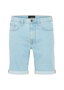 Jeansshorts Blend "Jeansshorts BHDenim", Herren, Gr. XXL, N-Gr, blau (denim bleaced blau, 2024), Obermaterial: 91% Baumwolle CO. 7% Polyester PES. 2% Elasthan EL., Jeans Jeansshorts