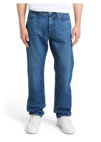 5-Pocket-Jeans Tom Tailor Denim, Herren, Gr. 33, L&auml;nge 30, used mid stone blau denim, Denim/Jeans, Obermaterial: 100% Baumwolle. Futter: 65% Polyester, 35% Baumwolle, gerade lang, Jeans 5-Pocket-Jeans, aus reiner Baumwolle