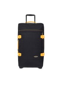 Weichgep&auml;ck-Trolley Eastpak "TRANVERZ L Kontrast Mango", Damen, Gr. B/H/T: 40cm x 79cm x 33cm 121 l, schwarz, Polyester, unifarben mit Farbeinsatz, Koffer Weichgep&auml;ck-Trolley, Reisegep&auml;ck Weichgep&auml;ck TSA-Schloss