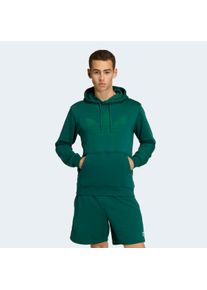 Kapuzensweatshirt adidas originals "MONOGRAM INFILL HOODIE", Herren, Gr. L, collegiate gr&uuml;n, Obermaterial: 70% Baumwolle, 30% Polyester, angesetztes B&uuml;ndchen, Sweatshirts Kapuzensweatshirt
