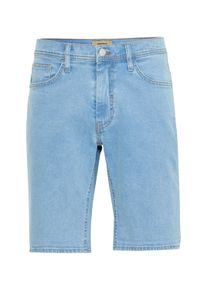 Jeansshorts Blend "Jeansshorts BHDenimshorts", Herren, Gr. L, N-Gr, blau (denim unwashed light blau), Obermaterial: 98% Baumwolle CO. 2% Elasthan EL., Jeans Jeansshorts