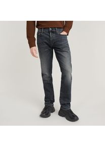 G-Star Raw Slim-fit-Jeans G-STAR "3301 Slim", Herren, Gr. 32, L&auml;nge 30, schwarz (antic sand blast), Denim/Jeans, Obermaterial: 99% Baumwolle, 1% Elasthan, slim fit lang, Jeans Slim-fit-Jeans, mit toller Waschung und Elasthan