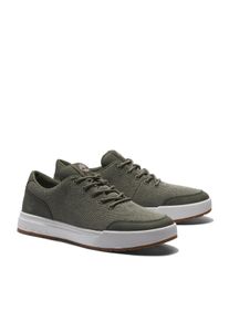 Sneaker Timberland "MAPLE GROVE LOW LACE UP SNEAKER", Herren, Gr. 44,5, deep lichen grn, Textil, Schuhe Sneaker