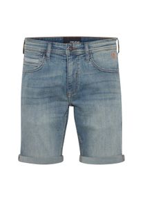 Jeansshorts Blend "Jeansshorts BHDenim", Herren, Gr. S, N-Gr, blau (denim vintage blau), Obermaterial: 70% Baumwolle CO. 28% Polyester PES. 2% Elasthan EL., Jeans Jeansshorts