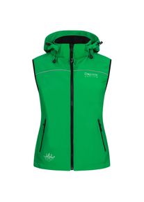 Funktionsweste DEPROC Active "NIGEL PEAK VEST", Damen, Gr. 40 (M), gr&uuml;n, 96% Polyester; 4% Elasthan, Westen Funktionsweste