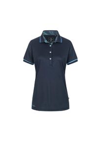 Poloshirt DEPROC Active "HEDLEY NEW WOMEN", Damen, Gr. 40/42 (M), blau (navy), 100% Polyester, Shirts Poloshirt, auch in Gro&szlig;en Gr&ouml;&szlig;en erh&auml;ltlich