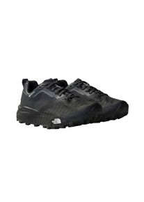 Trailrunningschuh The North Face "W OFFTRAIL TR GORE-TEX", Damen, Gr. 40,5, asphalt grau, tnf schwarz, Synthetik, Schuhe Trailrunningschuh, wasserdicht