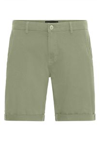 Chinoshorts Blend "Chinoshorts BHShorts", Herren, Gr. M, N-Gr, gr&uuml;n (oil gr&uuml;n), Obermaterial: 98% Baumwolle CO. 2% Elasthan EL., Hosen Chinoshorts