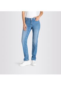 Stretch-Jeans MAC "Dream", Damen, Gr. 32, L&auml;nge 28, blau (simple blau washed28), Denim/Jeans, Obermaterial: 75% Baumwolle, 12% Modal, 9% Polyester, 4% Elasthan, eng normal, Jeans Stretch-Jeans, mit Stretch f&uuml;r den perfekten Sitz