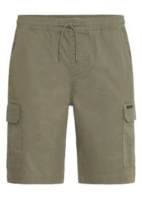 !Solid Cargoshorts SOLID "Cargoshorts SDKALLES", Herren, Gr. 3XL, N-Gr, gr&uuml;n (dusty olive), Obermaterial: 98% Baumwolle CO. 2% Elasthan EL., Hosen Cargoshorts