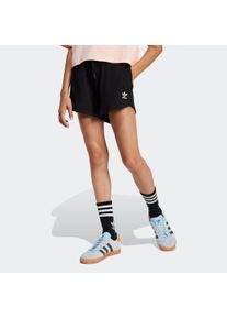 Shorts adidas originals "RIB SHORTS", Damen, Gr. 158, N-Gr, schwarz, Obermaterial: 44% Viskose, 26% Polyester, 12% Elasthan, 9% Baumwolle, 9% Modal, Hosen Shorts