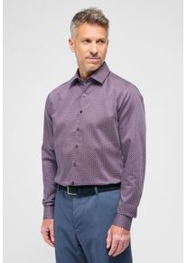 Langarmhemd Eterna "SLIM FIT", Herren, Gr. 41, Extra verl&auml;ngerter Arm, rot, Twill, 100% cotton, schmal, Manschette, Hemden Langarmhemd, NON IRON (b&uuml;gelfrei)