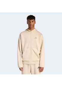 Kapuzensweatshirt adidas Sportswear "FUTURE ICONS SMALL LOGO", Herren, Gr. S, crystal linen, Obermaterial: 68% Baumwolle, 32% Polyester, angesetztes B&uuml;ndchen, Sweatshirts Kapuzensweatshirt