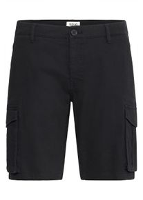 !Solid Cargoshorts SOLID "Cargoshorts SDKARIM", Herren, Gr. 3XL, N-Gr, schwarz (true schwarz), Obermaterial: 99% Baumwolle CO. 1% Elasthan EL., Hosen Cargoshorts