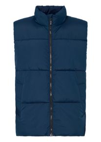 Steppweste Blend "Steppweste BHElmer", Herren, Gr. XXL, blau (marineblaus), Obermaterial: 100% Polyester PES., Westen Steppweste