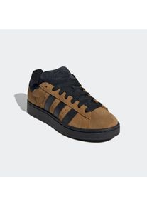 Sneaker adidas originals "CAMPUS 00S", Herren, Gr. 37, schwarz (core schwarz, core schwarz, bronze strata), Leder, Schuhe Sneaker