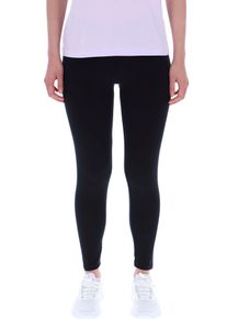 Leggings Reebok "BRIE SMALL LOGO LEGGING", Damen, Gr. M, N-Gr, schwarz, Obermaterial: 95% Baumwolle, 5% Elasthan, Hosen Leggings