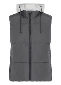 Steppweste Blend "Steppweste BHELWIN", Herren, Gr. S, grau (asphalt), Obermaterial: 100% Polyester PES., Westen Steppweste