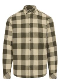 Flanellhemd Blend "Flanellhemd BHBUSTER", Damen, Gr. XXL, N-Gr, gr&uuml;n (forest night), Obermaterial: 100% Baumwolle CO., Hemden Flanellhemd