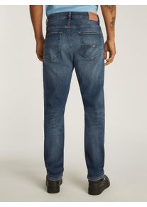 Slim-fit-Jeans Tommy Jeans "Ryan Regular Slim Straight", Herren, Gr. 32, L&auml;nge 34, denim schwarz2, Denim/Jeans, Obermaterial: 94% Baumwolle, 4% Elastomultiester, 2% Elasthan, unifarben, regular fit lang, Jeans Slim-fit-Jeans, Slim‑Straight‑Jeans aus hochwertigem Denim regul&auml;rer Leibh&ouml;he