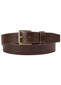 Levi's Lederg&uuml;rtel LEVI'S "Heritage", Damen, Gr. 110, braun (schwarz braun), Rindsleder, G&uuml;rtel Lederg&uuml;rtel, UNISEX