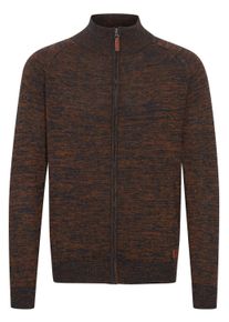 Cardigan Blend "Cardigan BHDaniri", Herren, Gr. XXL, orange (burned orange), Obermaterial: 50% Baumwolle CO. 50% Polyacryl PAN., Strickjacken Cardigan