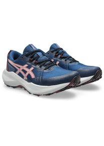 Trailrunningschuh asics "GEL-VENTURE 11", Damen, Gr. 42,5, twilight blau, morganite, Synthetik, Schuhe Trailrunningschuh, mit profiliertem Gummi-Laufsohlenprofil, mit AMPLIFOAM PLUS D&auml;mpfung, Topseller