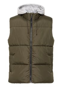 Steppweste Blend "Steppweste BHELWIN", Herren, Gr. XL, blau (forest night), Obermaterial: 100% Polyester PES., Westen Steppweste