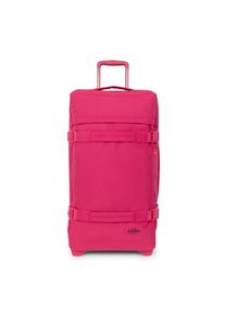 Weichgep&auml;ck-Trolley Eastpak "TRANSIT'R M", M&auml;dchen, Gr. B/H/T: 35,5cm x 67cm x 30cm 78 l, pink, Polyester, unifarben, Basic, Koffer Weichgep&auml;ck-Trolley, Reisegep&auml;ck Aufgabegep&auml;ck Reisekoffer mit TSA Schloss Reisetasche