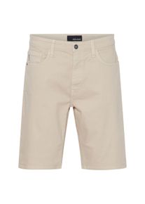 Jeansshorts Blend "Jeansshorts BHDenimshorts", Herren, Gr. M, N-Gr, beige (oyster gray), Obermaterial: 98% Baumwolle CO. 2% Elasthan EL., Jeans Jeansshorts
