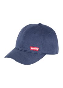 Baseball Cap LEVI'S KIDS "RICHMOND BATWING CURVE BRIM", Jungen, Gr. - (110/164), blau (marineblaus), Baumwolle, Caps Baseball Cap, UNISEX
