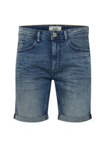 Jeansshorts Blend "Jeansshorts BHLuke", Herren, Gr. M, N-Gr, blau (denim middleblau), Obermaterial: 98% Baumwolle CO. 2% Elasthan EL., unifarben, Jeans Jeansshorts