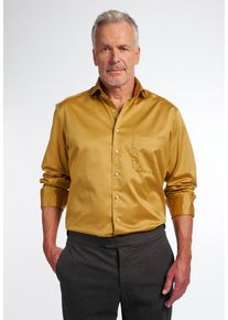 Langarmhemd Eterna "COMFORT FIT", Damen, Gr. 48, Normalgr&ouml;&szlig;en, gelb, Twill, 100% Baumwolle, normal, Manschette, Hemden Langarmhemd, EASY IRON (b&uuml;gelleicht)